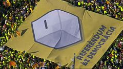 Arranca la campaña para el referéndum independentista del 1 de octubre en Cataluña