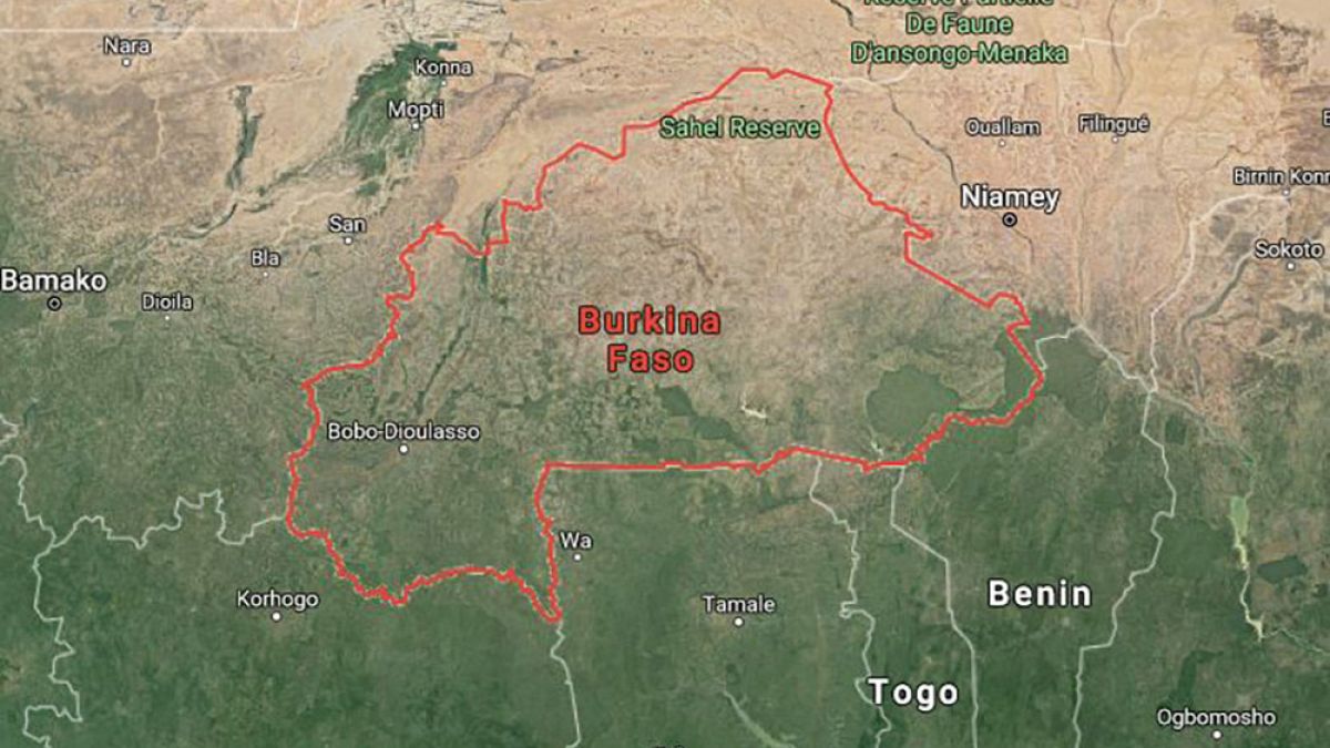 Image: Map of Burkina Faso