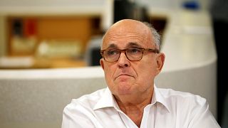 Image: U.S. President Donald Trump's attorney Rudy Giuliani is seen during