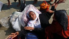 Bis zu 400 000 Rohingyas aus Myanmar geflohen