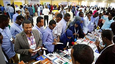 Large turnout at Mogadishu Book Fair, Somali president hails reading culture