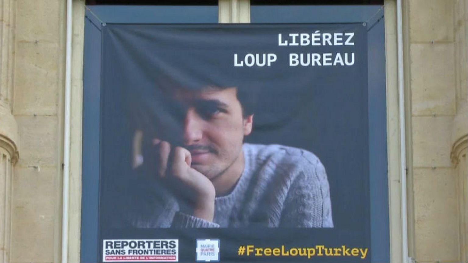 Tutuklu Fransız Gazeteci Loup Bureau serbest bırakıldı