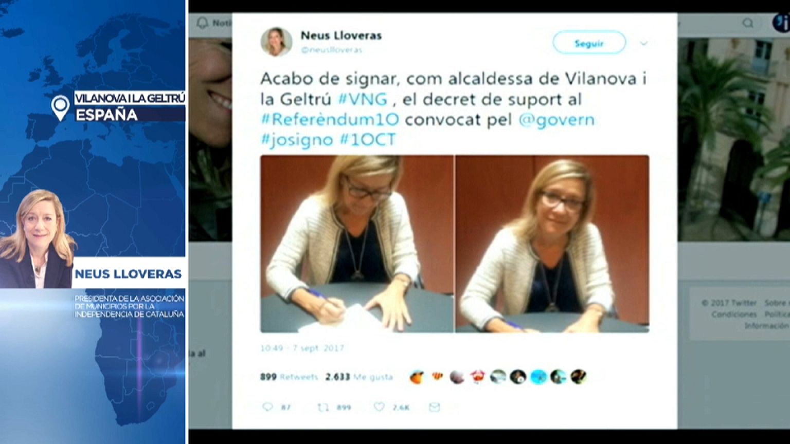 Neus Lloveras: "Los 712 alcaldes no tenemos nada que ocultar"