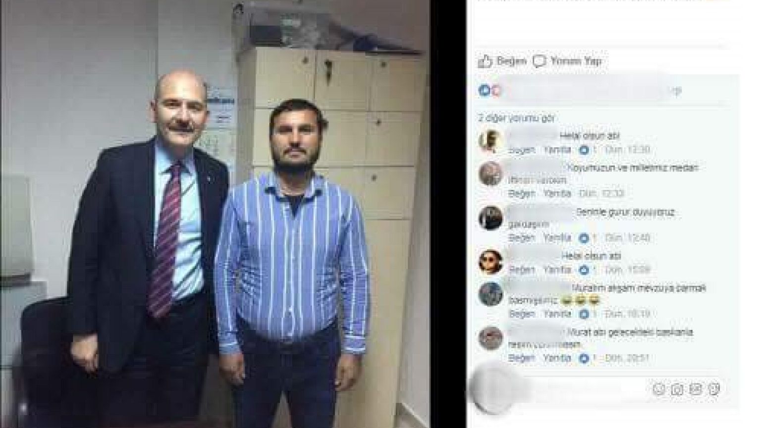 Bakan Soylu o fotoğrafla ilgili açıklama yaptı