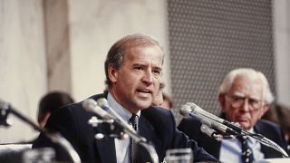 Senator Joe Biden At Clarence Thomas Confimation Hearings