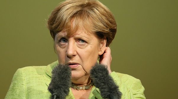 Merkel, cible des populistes de l'AfD Merkel, cible des populistes de l'AfD