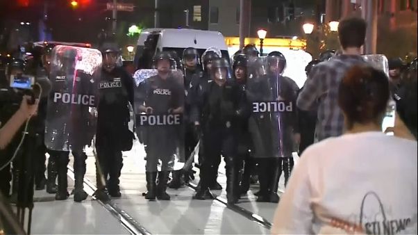 ABD'de polis şiddeti protestoları büyüyor ABD'de polis şiddeti protestoları büyüyor