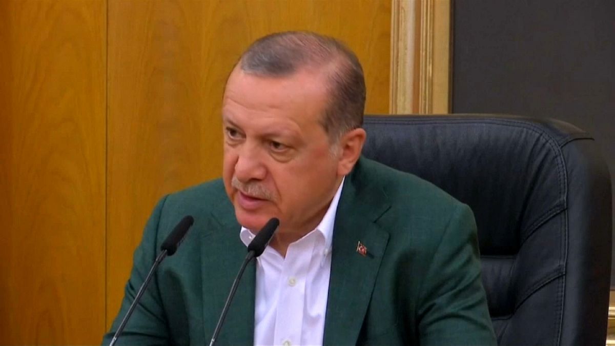 Erdogan'dan IKBY'nin referandum kararına sert tepki