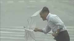 Typhoon Talim: at least two dead as storm sweeps Japan