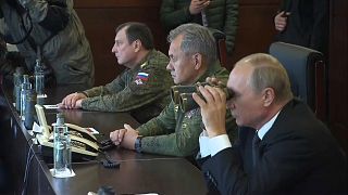 Путин понаблюдал за учениями "Запад-2017"
