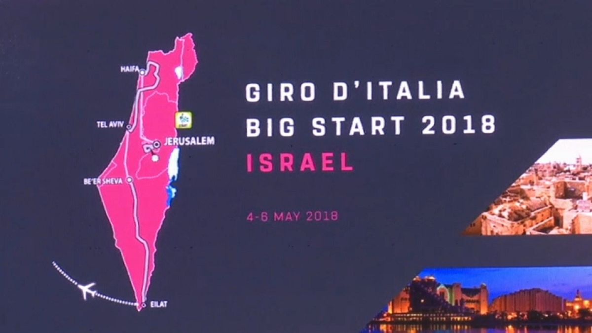 Jerusalem: 1. Giro d'Italia-Start außerhalb Europas