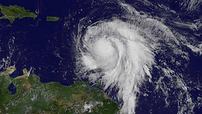 Les Antilles frappées par l'ouragan Maria