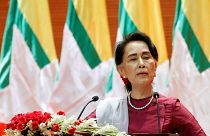 Myanmar's Suu Kyi condemns all rights violations in Rakhine State