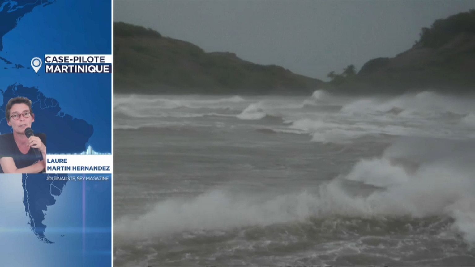 Passage de Maria en Martinique, témoignage d'une habitante