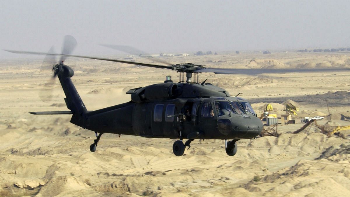 اولین فروند هلیکوپتر بلک هاوک آمریکایی به افغانستان تحویل داده شد