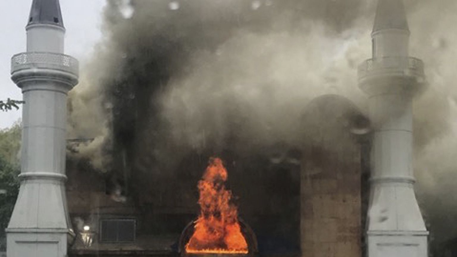 Fire at Connecticut mosque intentionally set, fire chief says
