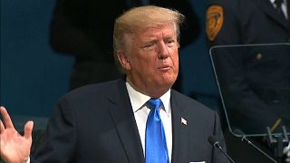 Trump 'Kuzey Kore'yi yok ederiz' dedi; Macron diplomasi çağrısı yaptı