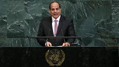 السيسي يدعو في نيويورك إلى تعايش فلسطيني إسرائيلي