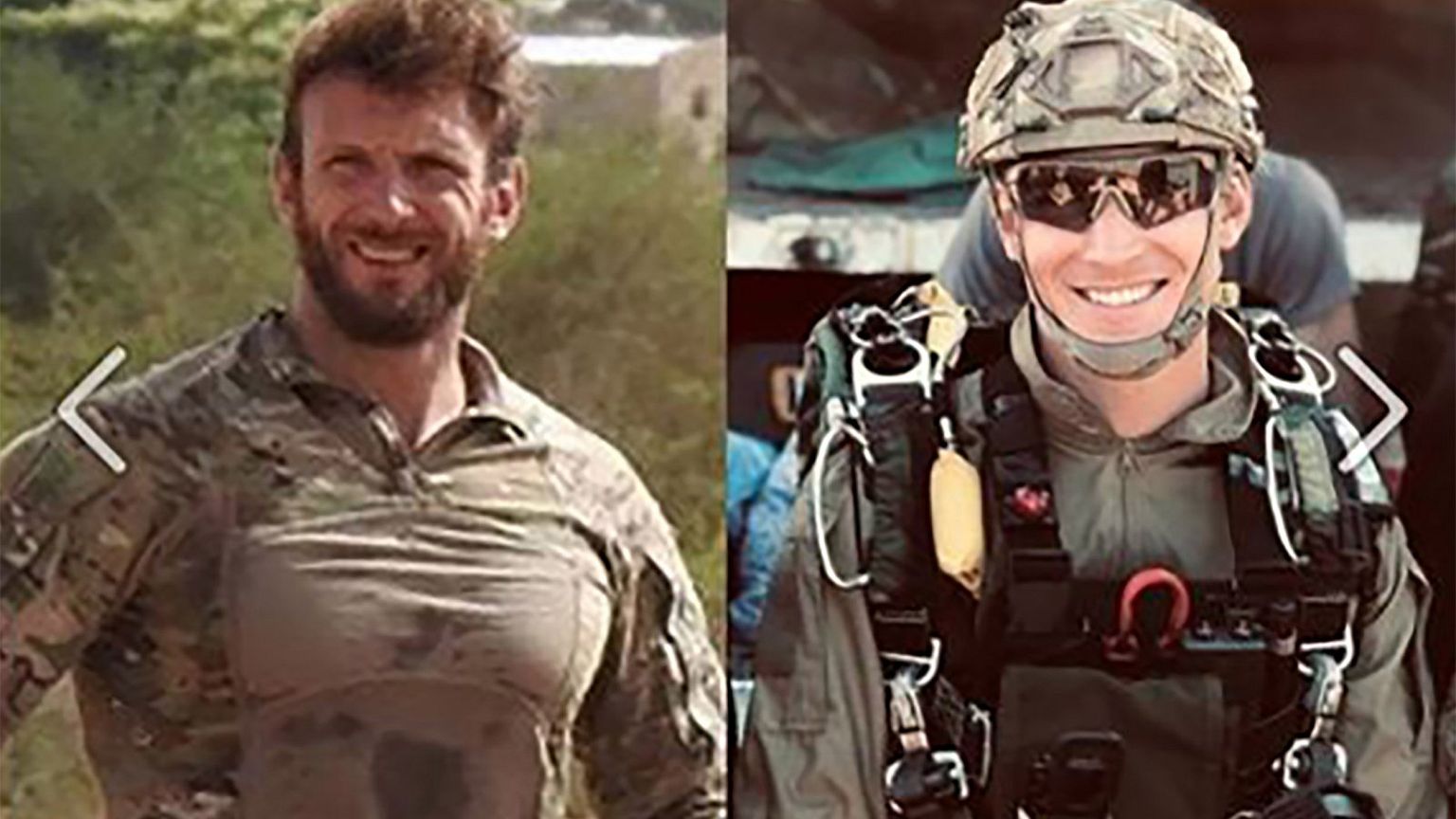 Image: French commandos Cedric de Pierrepont and Alain Bertoncello