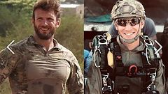 Image: French commandos Cedric de Pierrepont and Alain Bertoncello