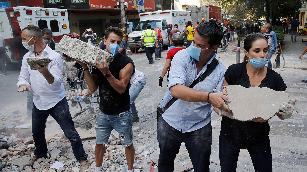 Más de 130 muertos en un terremoto de 7,1 en el centro de México