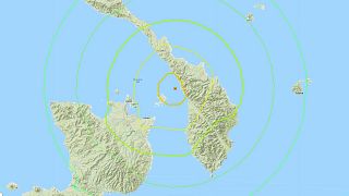 Image: Earthquake Tsunami warning Papua New Guinea
