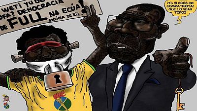 Equatorial Guinean activist detained without charge over political cartoons