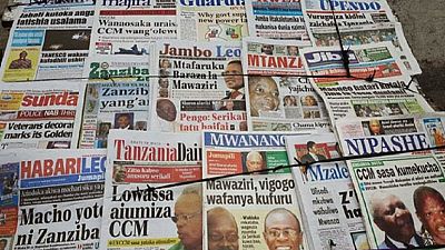 Tanzanian newspaper shut down for a second time in three months
