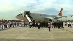 Airbus 330 descola da China