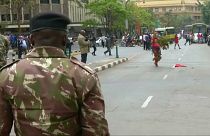 Manifestantes protestan en Nairobi por la anulación de las elecciones presidenciales