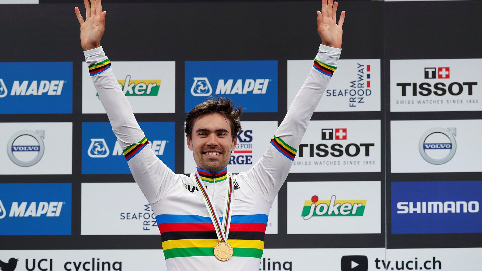Straßenrad-WM: Dumoulin gewinnt Einzelzeitfahren