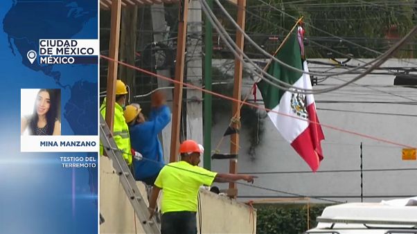 "La tierra dio un brinco y se movía como un barco" "La tierra dio un brinco y se movía como un barco"