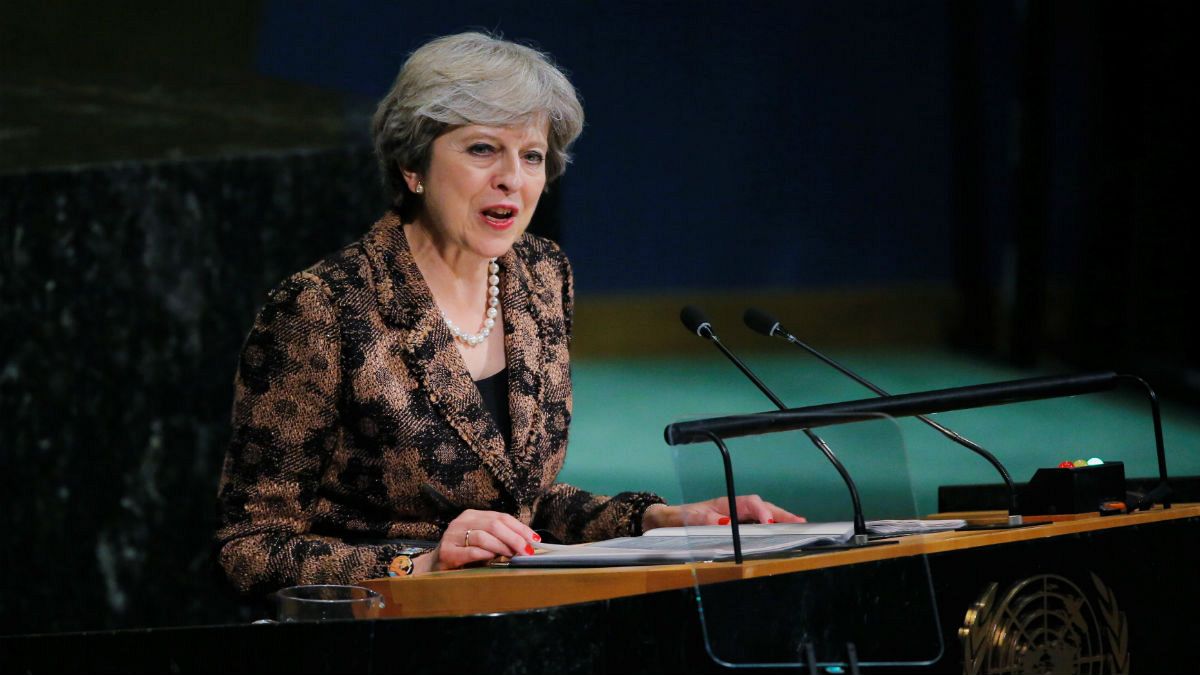 Theresa May calls for reform of the UN at General Assembly