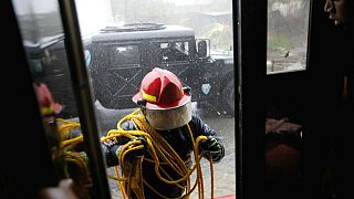 Power cut in Puerto Rico as Hurricane Maria roars through the Caribbean