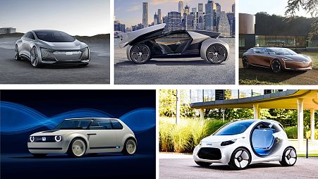 Five futuristic cars from the Frankfurt Motor Show