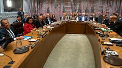 دیدار ظریف و تیلرسون؛ پیشنهادات جدید رئیس جمهوری فرانسه درباره تکمیل برجام