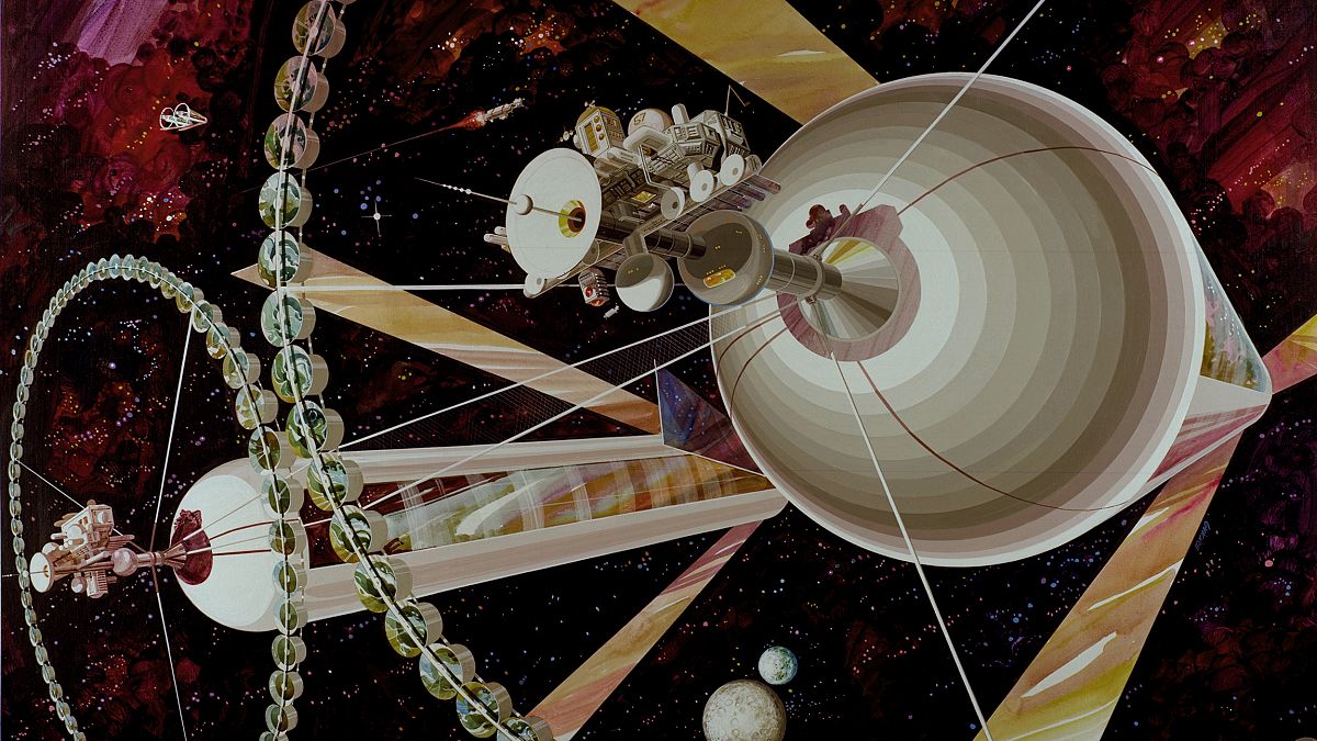 Physicist Gerard K. O'Neill proposed a space settlement design based on gia