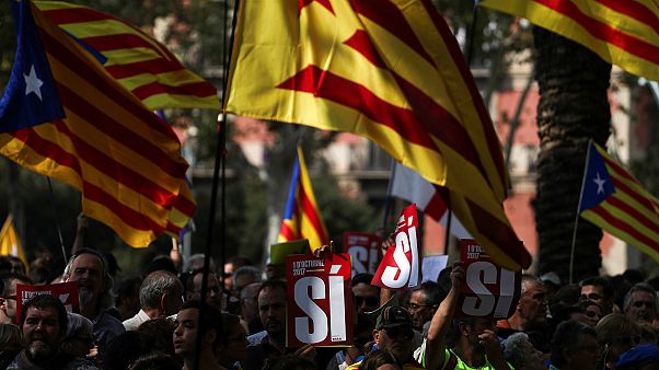 Estibadores internacionales se unen contra el gobierno español por Cataluña Estibadores internacionales se unen contra el gobierno español por Cataluña
