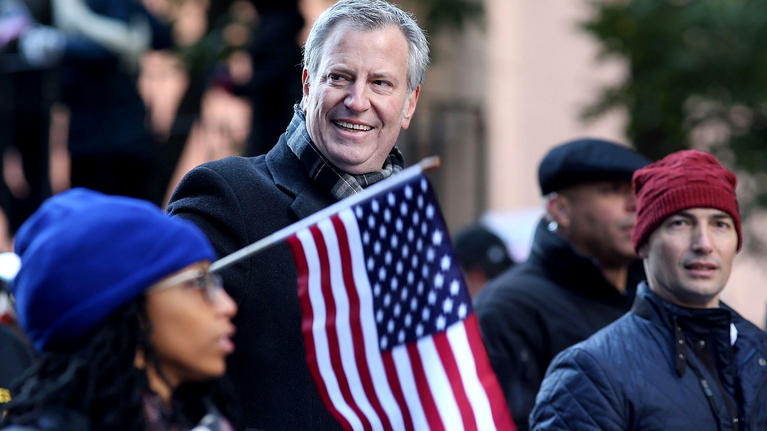Veterans Day Parade Held On New York's 5th Avenue