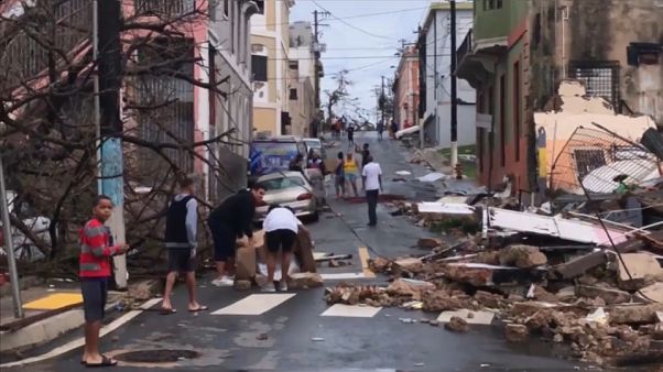 Maria kasırgası Porto Riko'da hayatı felce uğrattı Maria kasırgası Porto Riko'da hayatı felce uğrattı