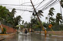 El huracán María amenaza Santo Domingo