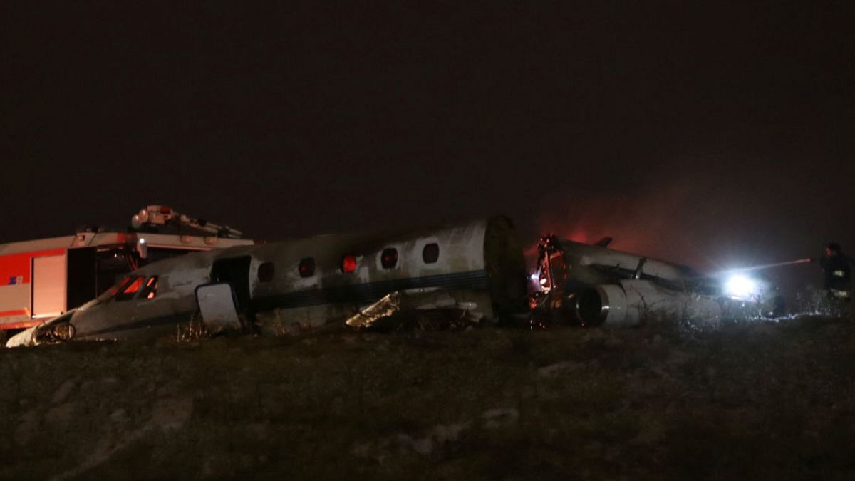 Istanbul's main Ataturk airport closed after jet crashes on runway