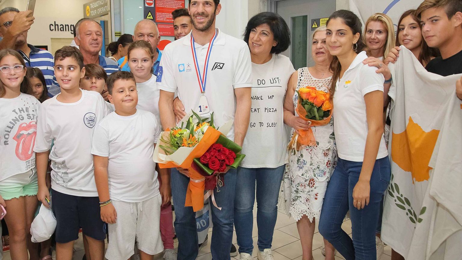 Επέστρεψε και αποθεώθηκε ο Παγκόσμιος Πρωταθλητής, Παύλος Κοντίδης