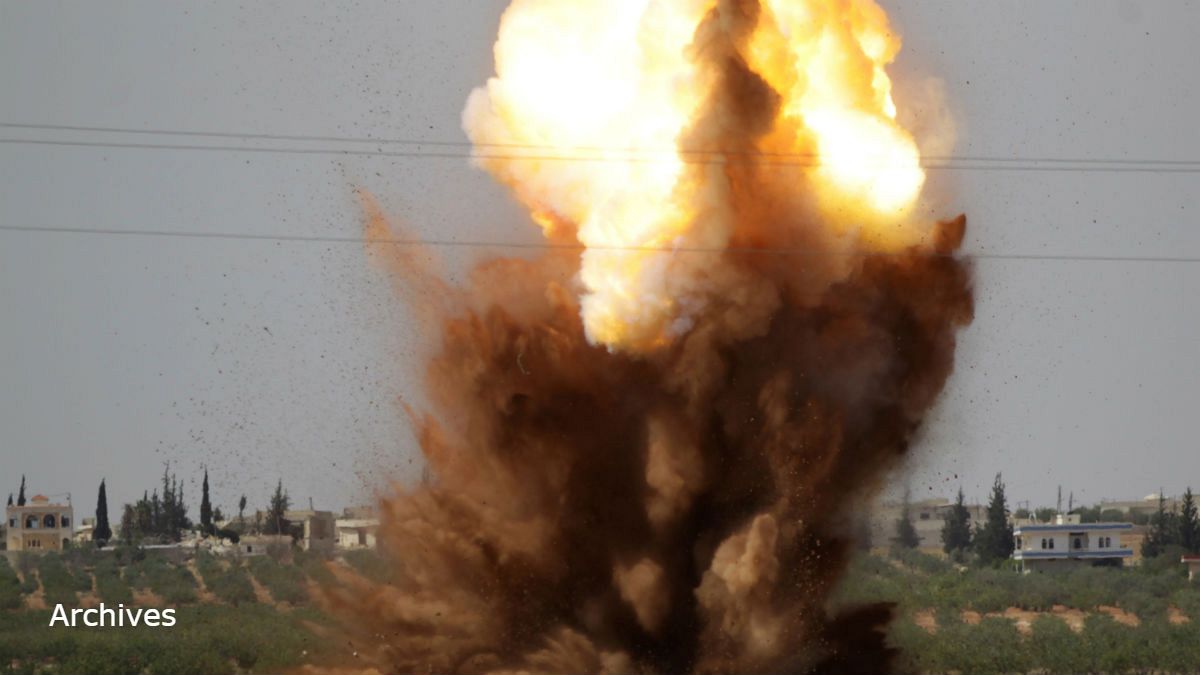 بمباران شهر قلعه‌المضیق سوریه؛ چند غیرنظامی کشته شدند