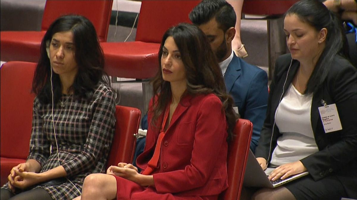Amal Clooney describes UN investigation into ISIL war crimes as step in the right direction