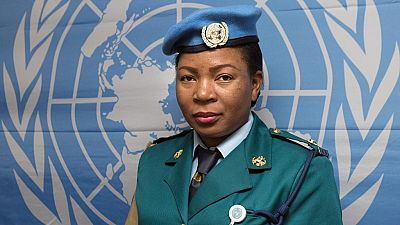 Zimbabwean policewoman wins UN's world female police peacekeeper award