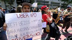Image: Uber driver strike
