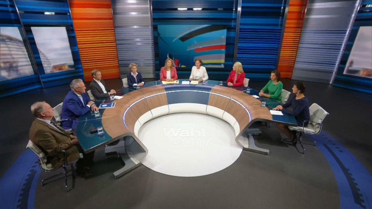 Letzte Fernsehdebatte vor der Bundestagswahl