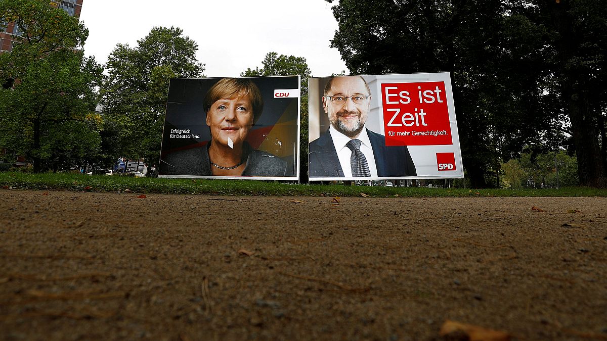 Esprint final en la campaña electoral alemana