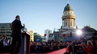 Schulz Berlinben kampányolt